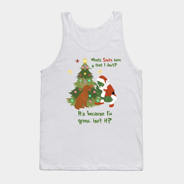 Grinch and Max christmas Tank Top by rachaelthegreat